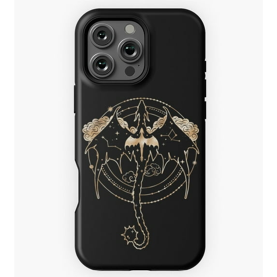 Tairn and Andarna Fourth Wing GA1262 Phone Case for iPhone 11 to 17 Pro Max