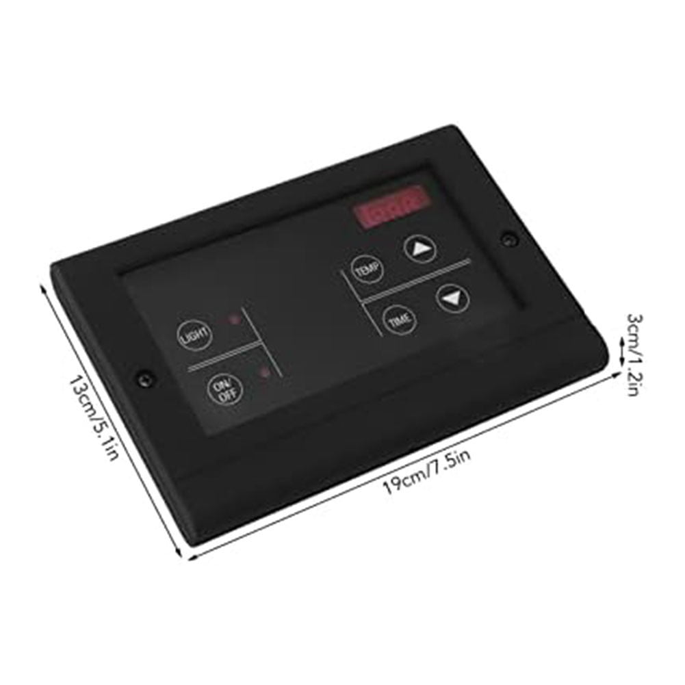 Taituoti Compact Size Digital Sauna Controller With -12 Hour Setting, Multifunctional