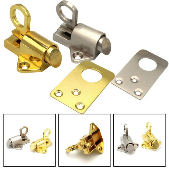 Taituoti High-Quality Zinc Alloy Fanlight Catch For Easy Window And Loft Attic Security,Silver