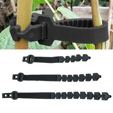 Alfyng 10 Pcs Tree Support System - Adjustable Rubber Locking Straps For Staking Plants & Trees