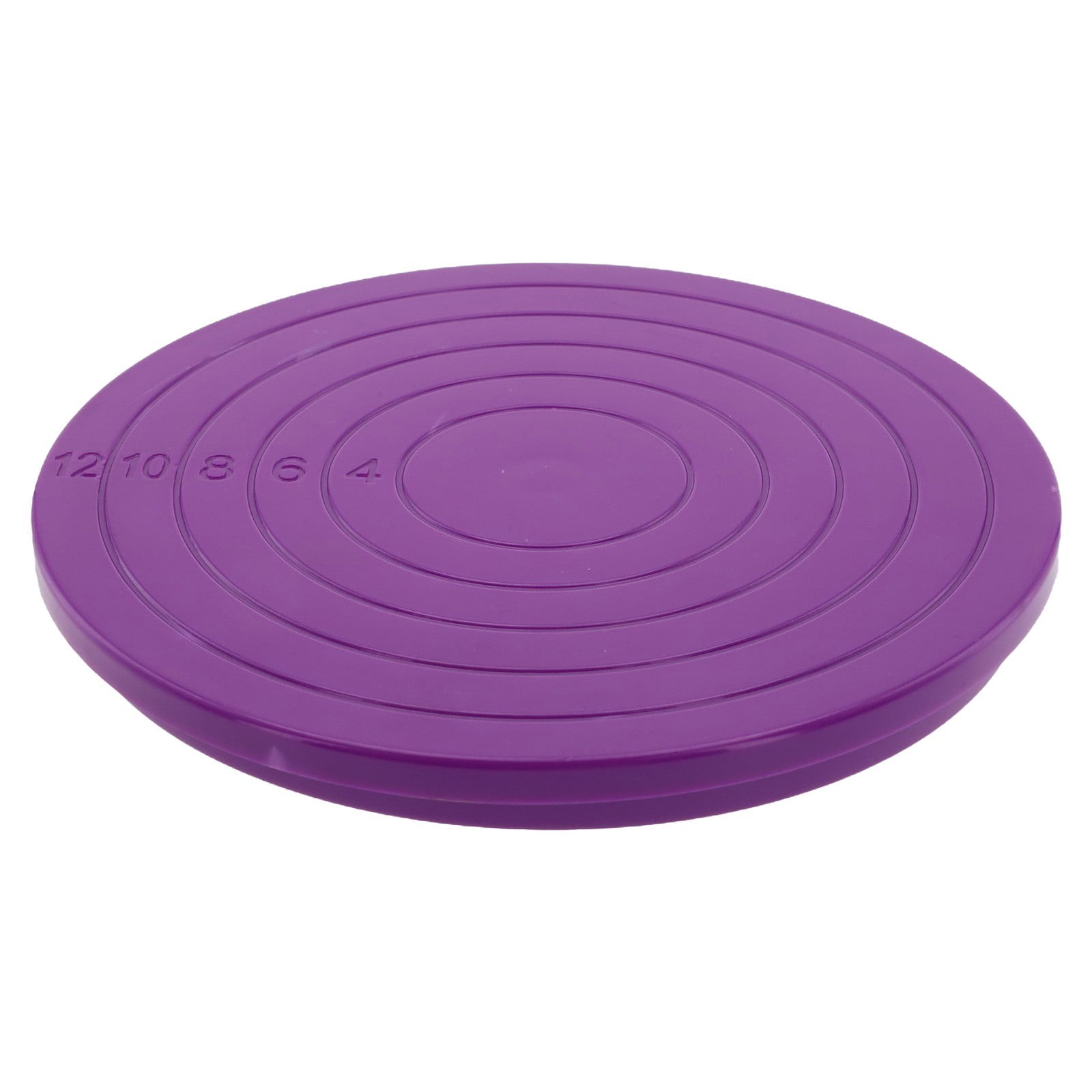 Taituoti Rotating Revolving Plate Cake Decorating Turntable Stand Pastry Baking,Purple