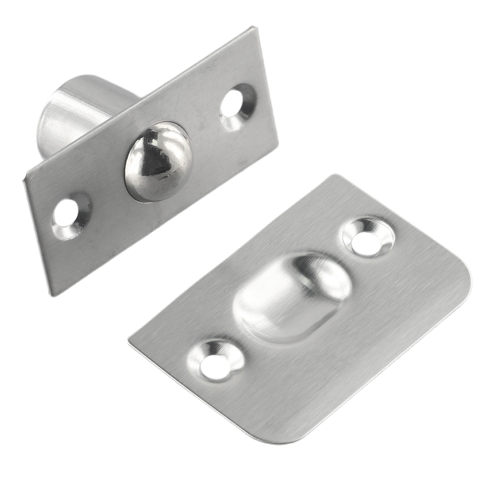 Taituoti Spring Invisible Wooden Cabinet Door Beads Lock Closet Ball ...