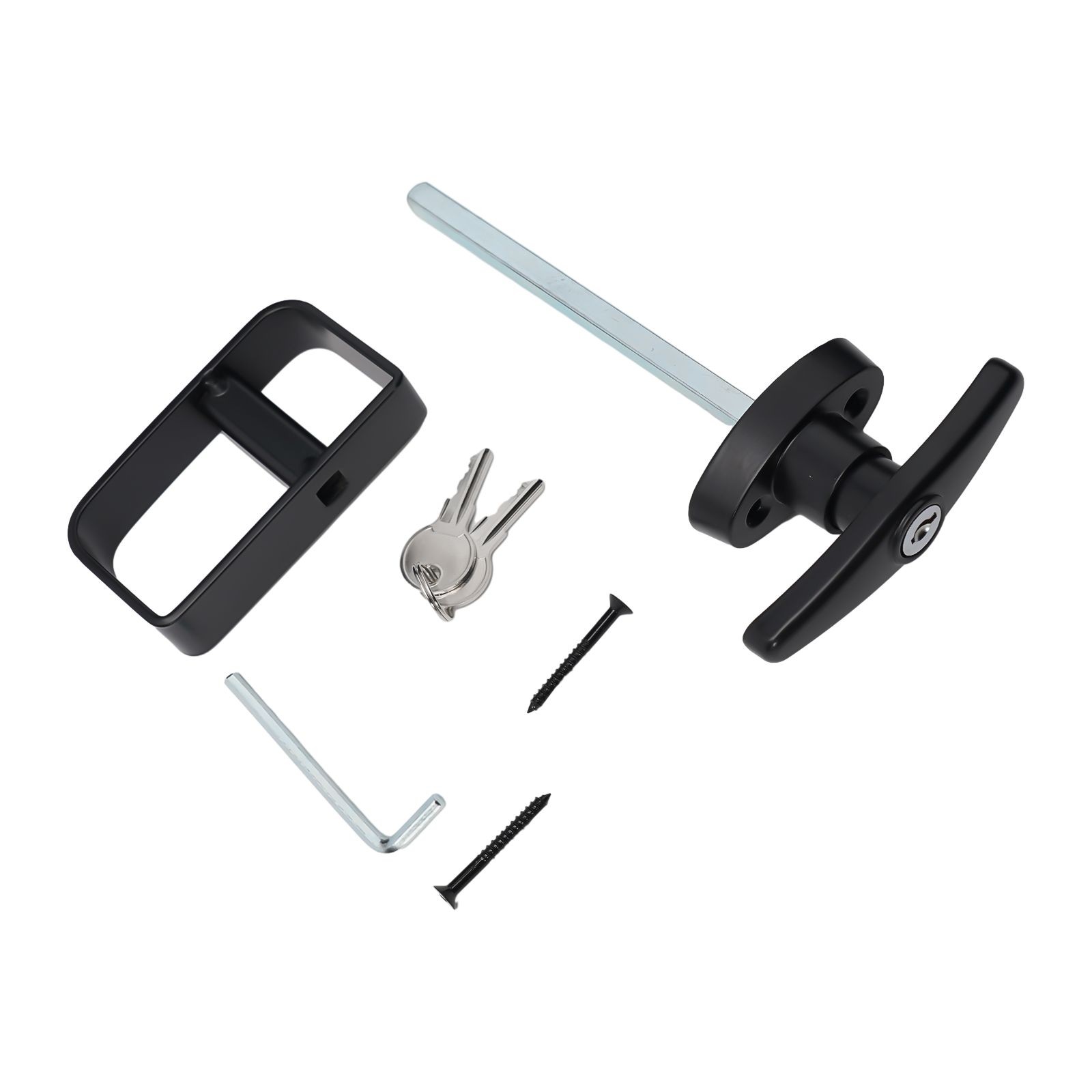 Latch Yaegoo Lock Kit - 2 Pack T-Handle Locks With Keys (4.5