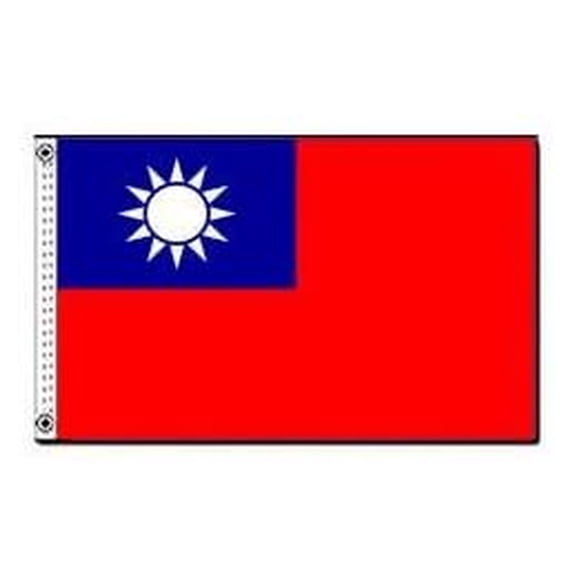 Taiwan Dyed Indoor Outdoor International Nylon Flag Grommets 3' X 5'