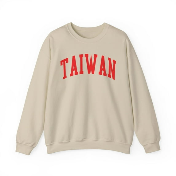 Taiwan Sweatshirt Gifts Crew Neck Shirt Long Sleeve Unisex