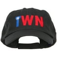 thumbnail image 1 of Taiwan TWN Flag Embroidered Low Profile Cap - Black OSFM, 1 of 5
