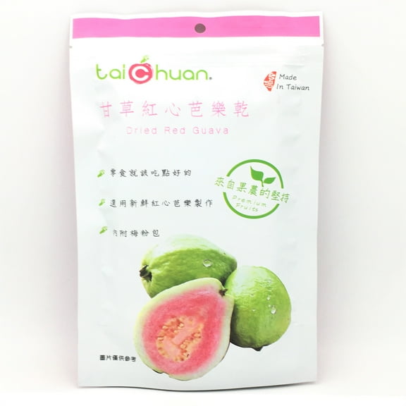Taiwanese Tai Chuan Dried Red Guava 100g