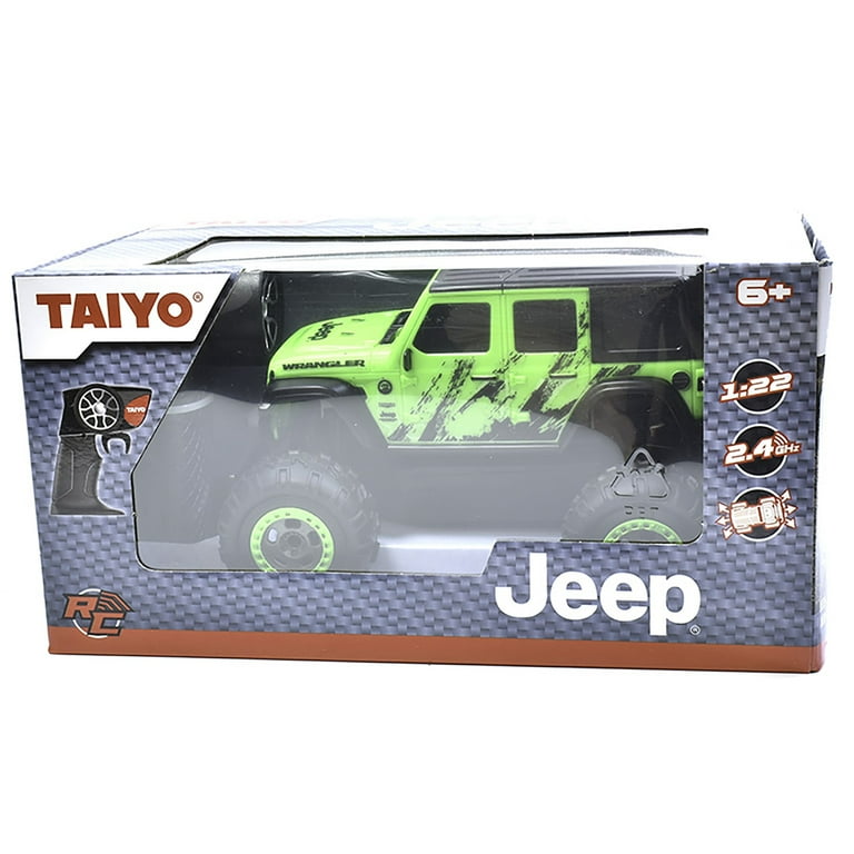 Taiyo: Jeep Wrangler Sahara Unlimited 1:22 Scale R/C Vehicle in