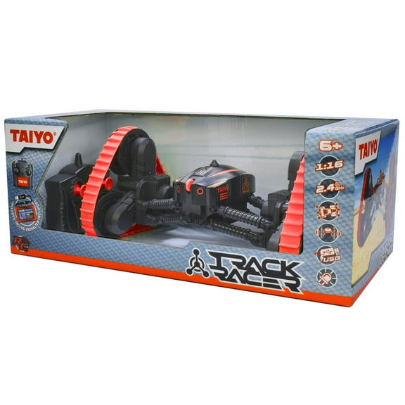 Taiyo: Track Racer 1:16 Scale R/C Vehicle in Red/Black