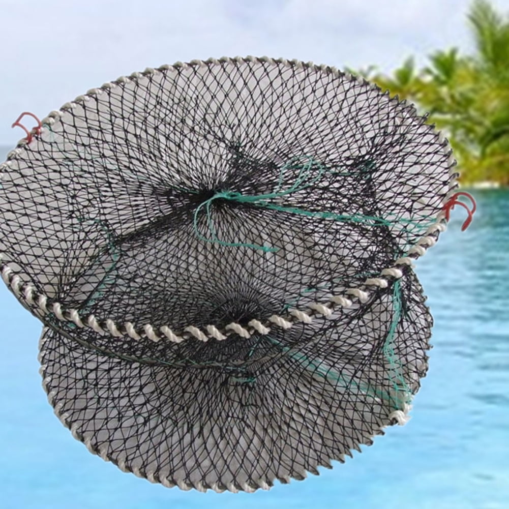 Taize Folding Round Shape Crab Crayfish Fishing Net Cage Shrimp