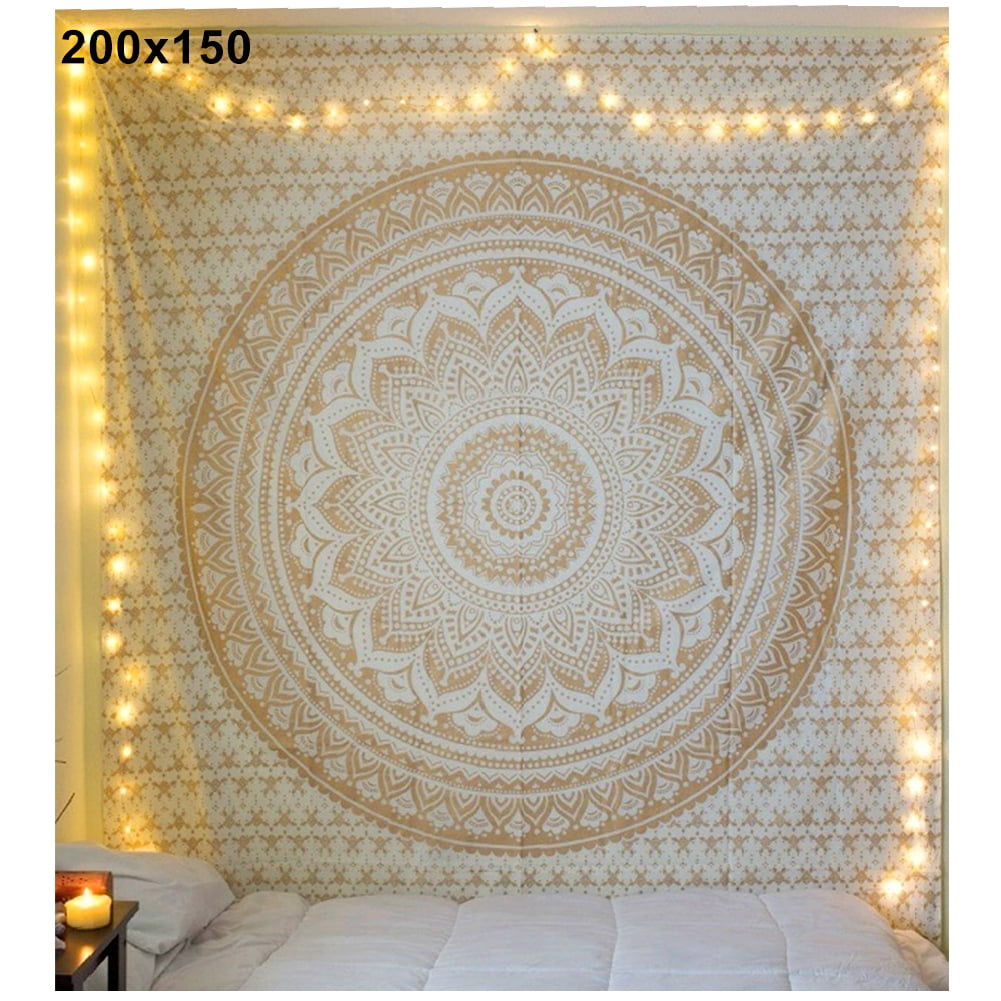 Taize Mandala Bohemian Yoga Mat Beach Towel Shawl Blanket Indian Wall Hanging Tapestry - Walmart.com