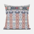 thumbnail image 1 of Taj Garden Columns Duo Throw Pillow with Removable Cover in White Pink Blue 20x20, 1 of 5