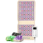 HealthyLine TAJ Far Infrared Chair Heating Pad for Back, 40 x 18