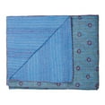 thumbnail image 1 of Taj Hotel  Kantha Cotton Throw  50"x70"  12, 1 of 1