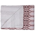 thumbnail image 1 of Taj Hotel Kantha Cotton Throw 50x70 Lightweight Handcrafted, 1 of 4
