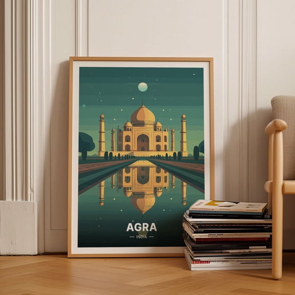Taj Mahal Agra India Wall Decor