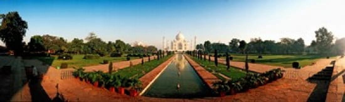 Taj Mahal Agra Uttar Pradesh India Canvas Art - Panoramic Images (15 x 5)