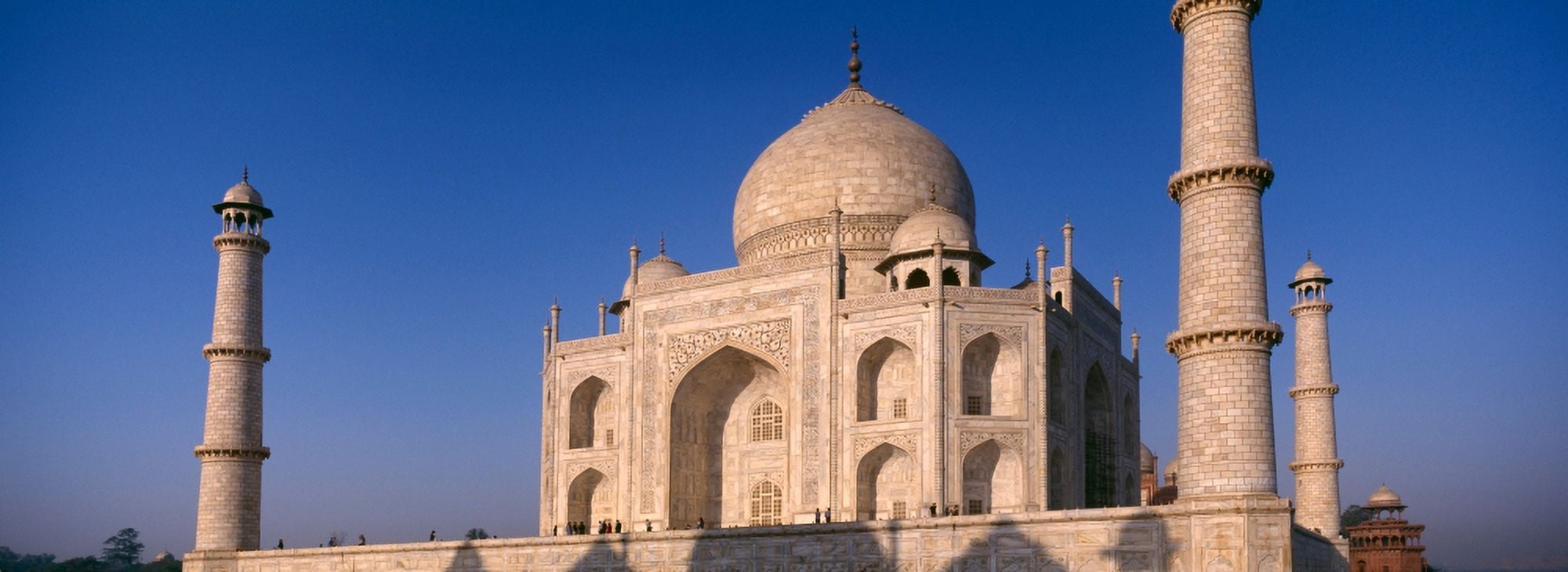Taj Mahal Agra Uttar Pradesh India Canvas Art - Panoramic Images (27 x 9)