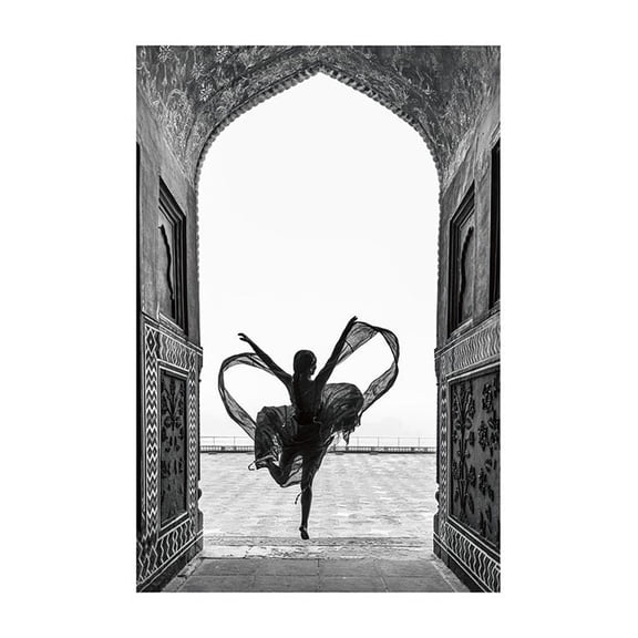 Taj Mahal Arch Print Wall Art, Modern Wall Decor For Living Room Bedroom, 12x18 UNFRAMED