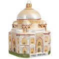 thumbnail image 1 of Taj Mahal India Polish Mouth Blown Glass Christmas Ornament Decoration, 1 of 2