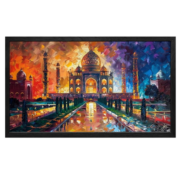 Taj Mahal Modern Landscapes Home Decor Landscape Canvas Wall Art Framed Canvas Wall Art Canvas Wall Art For Home Decoration