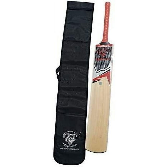 Taj Premium Kashmiri Willow Cricket Bat for Hard Tennis Ball
