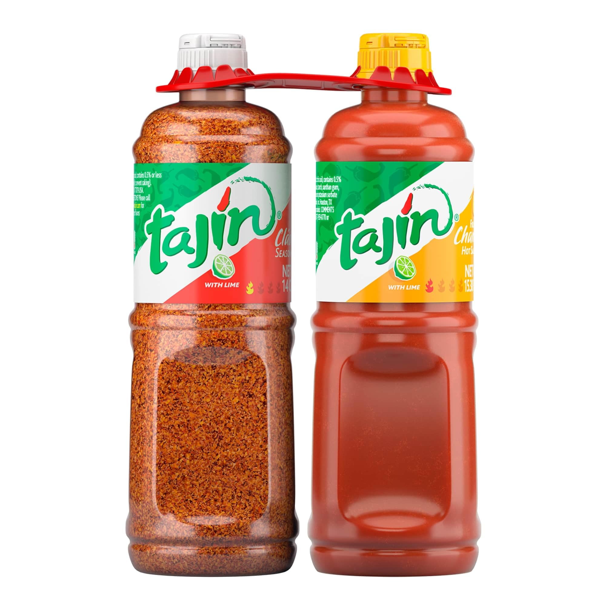 Tajín Clásico Seasoning 14oz and Tajín Fruity Chamoy Sauce 15.38oz