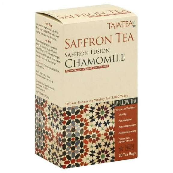 Taja Tea Saffron Fusion Chamomile