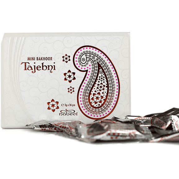 Tajebni Mini Bakhoor - 3x36 GMS by Nabeel