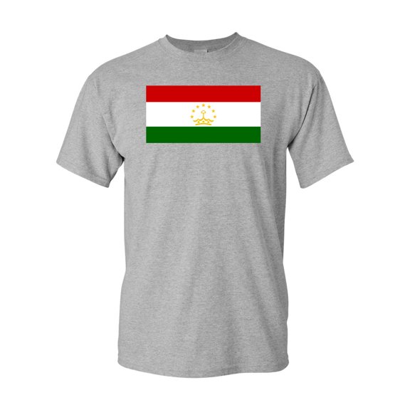 Tajikistan Country Flag Adult DT T-Shirt Tee