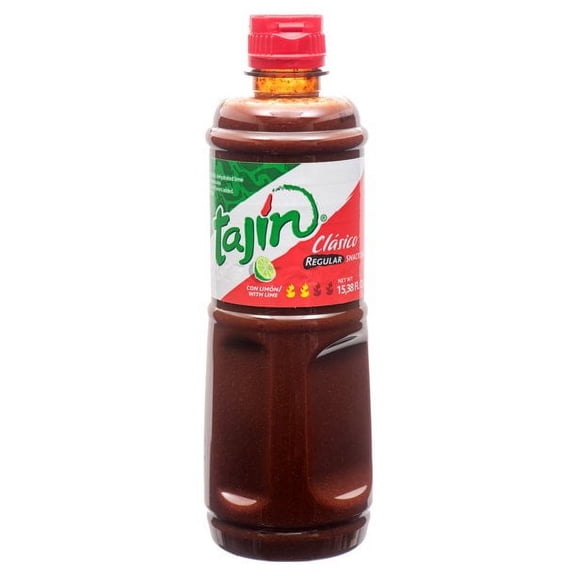 Tajin Clasico Regular Snack Sauce Mexican Seasoning 15.38 oz. Bottle (12 Pack)
