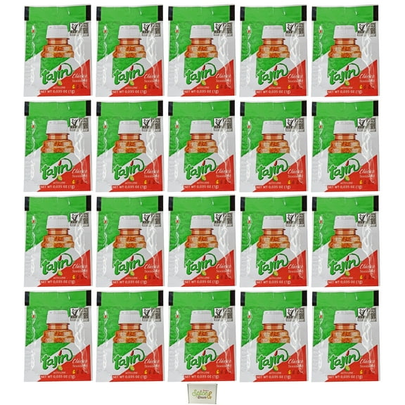 Tajin Classic Seasoning | 0.035 oz. Packets | 100 Count