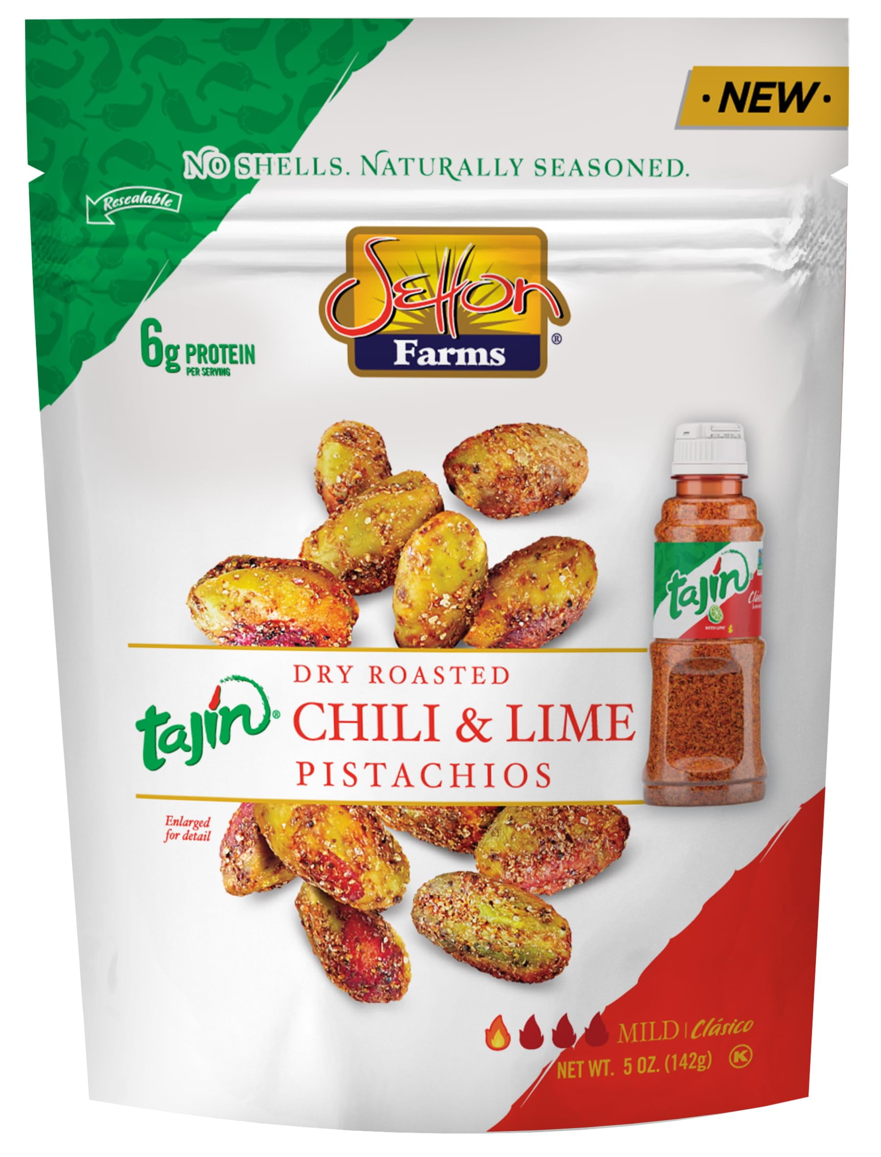 Tajin Seasoned Pistachio Kernels No Shells Tajin Clasico Chili Lime