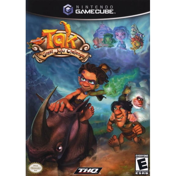 Restored Tak The Great Juju Challenge Physical Video Game for Nintendo GameCube