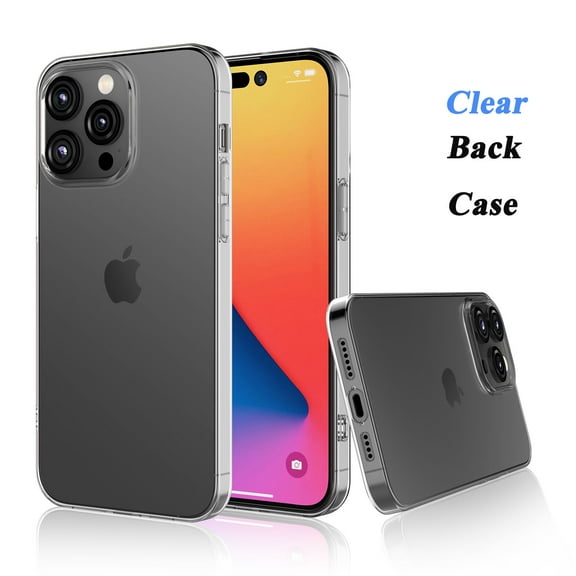 TakFox For Apple iPhone 14/14 Pro/14 Plus/14 Pro Max Case,Soft TPU Bumper Clear Case Shell Ultra-Thin Slim Fit Flexible Rubber Anti-Scratch Cover,Clear Clitter