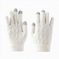 thumbnail image 1 of Takafot Kids Gloves 3-8Years Kid's Winter Gloves Thick Warm Knitted Gloves Cold Weather Glove, 1 of 4