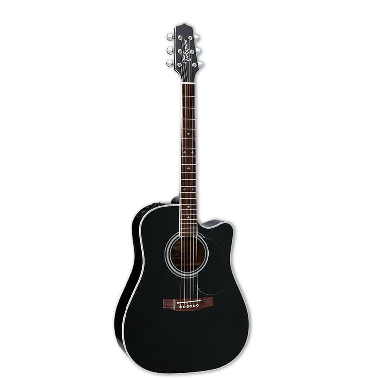 Takamine black cheap acoustic guitar