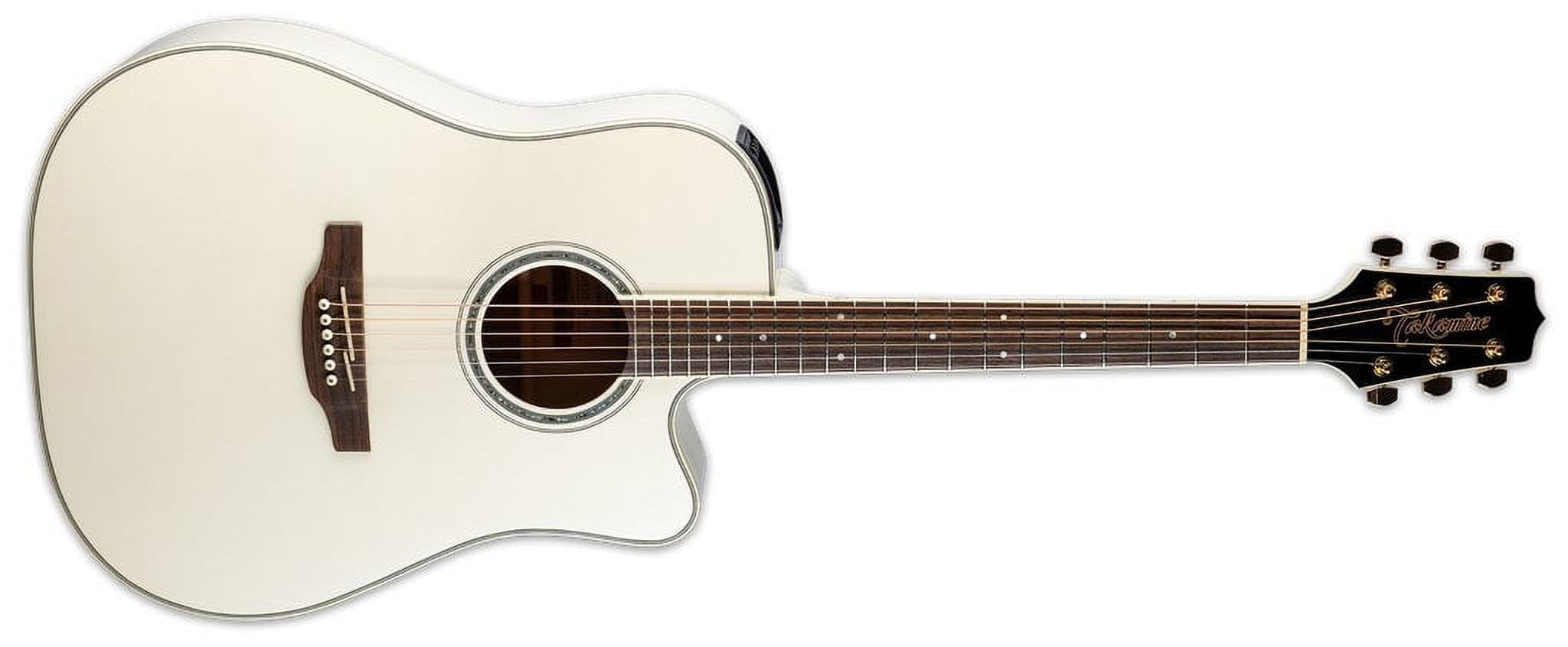 Takamine GD37CE-12 12-String Acoustic Electric, Pearl White