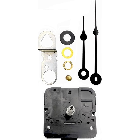 Takane 179-103 Hardware Threaded Inserts - 7/16" Threaded Shaft, Black, Metal, Wall Mount