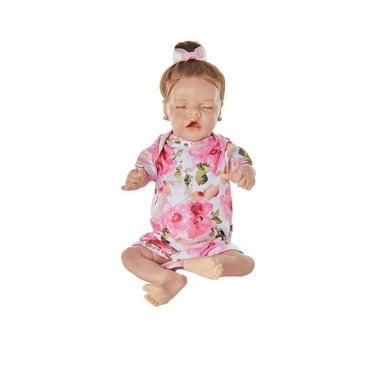 Takanini Reborn Baby Dolls Handmade Realistic Baby Doll with Soft Body Birthday Gift for 3+ Years