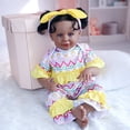 thumbnail image 1 of Takanini Poseable Emilia Doll, Silicone Black, 24", 1 of 6
