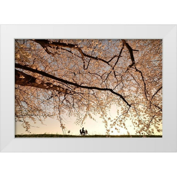 Takanobu, Kano 14x11 White Modern Wood Framed Museum Art Print Titled - Way Back
