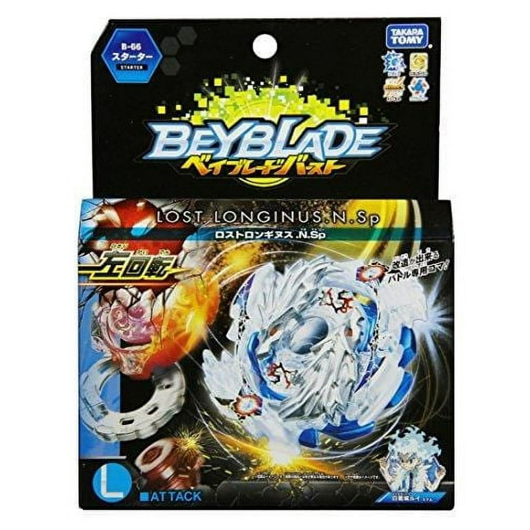 Takara Tomy Beyblade B-66 Lost Longinus Luinor Burst