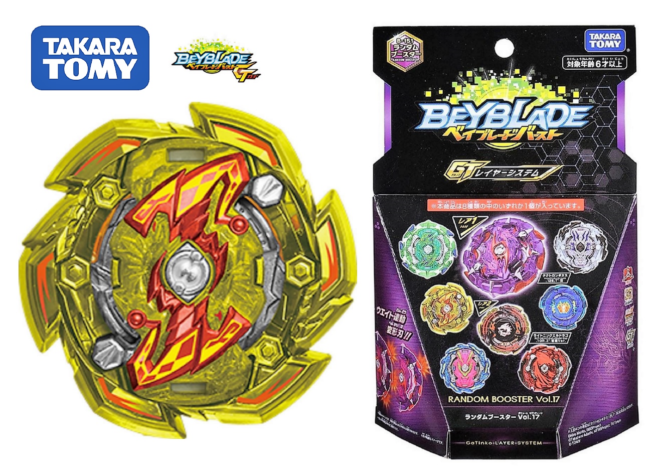 Takara Tomy Beyblade Burst B-151 04 Rock Joker Zenith Eternal Sou