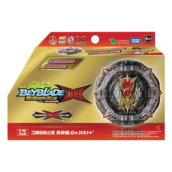 Takara Tomy Beyblade Burst Dynamite Battle B-192 Booster Greatest Raphael.Ov.HXt+' Over High Xtend+ Right Spin
