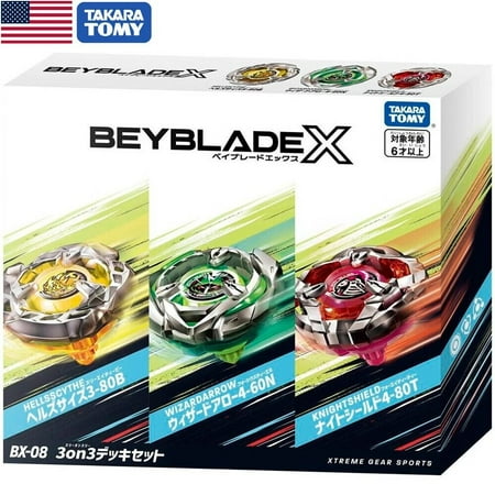 Takara Tomy Beyblade X '3on3 Deck Set' BX-08