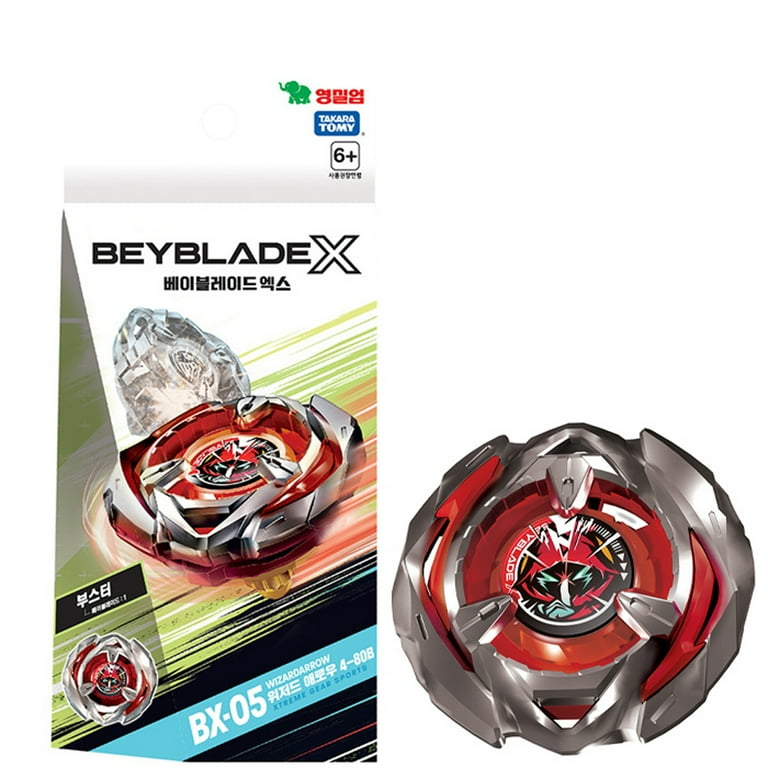 Takara Tomy Beyblade X BX-05 Booster Wizard Arrow 4-80B Four Takara Tomy Beyblade X BX-05 Booster Wizard Arrow 4-80B Four
