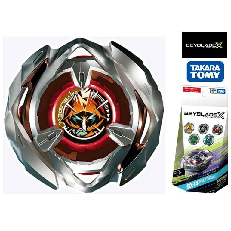 Takara Tomy Beyblade X BX-14 06 Booster Wizard Arrow Three