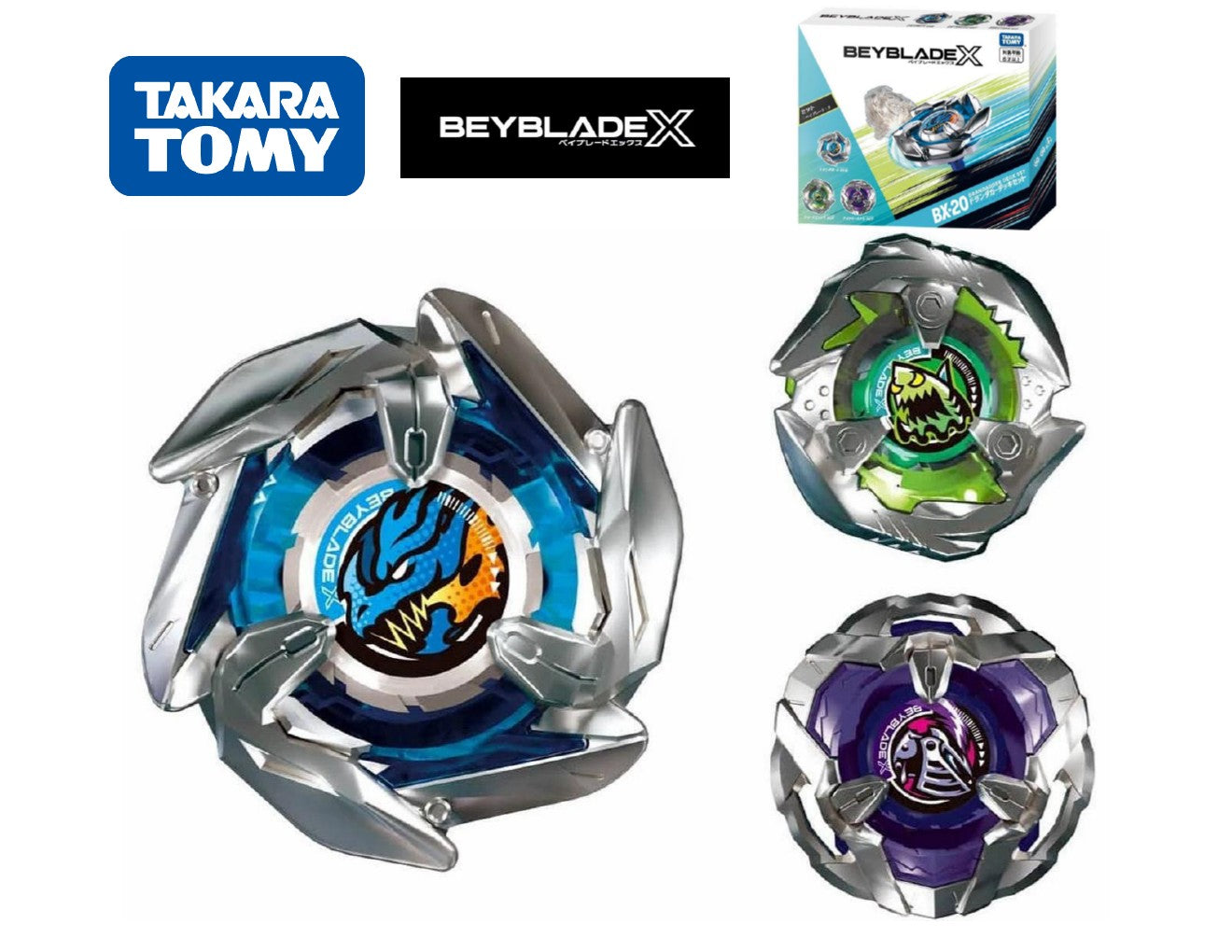 Takara Tomy Beyblade X BX-20 Dran Dagger Deck Set - Walmart.com