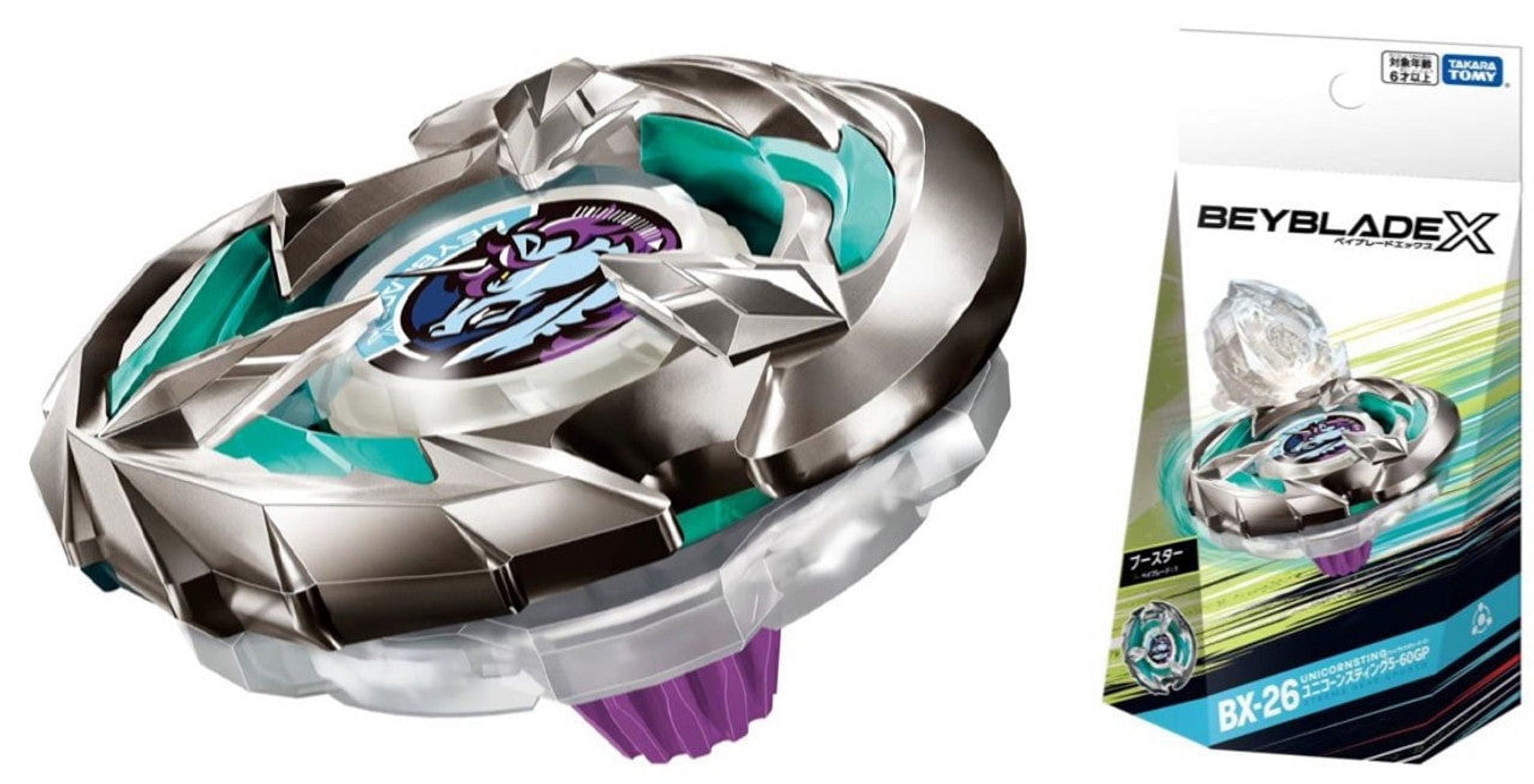 Takara Tomy Beyblade X BX-26 Unicorn Sting 5-60GP - Walmart.com